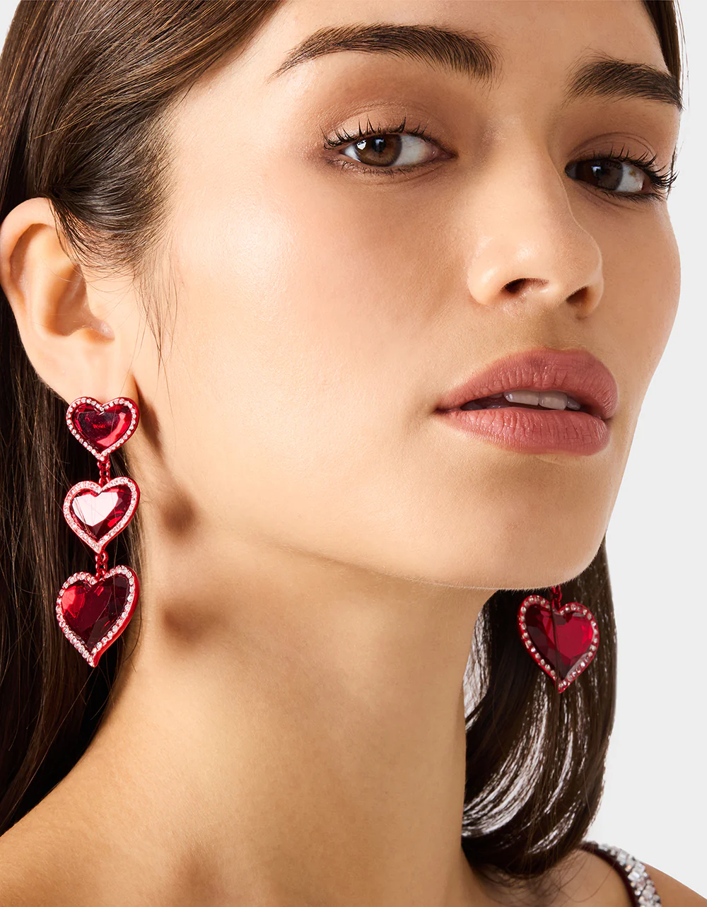LOVE SPELL DROP EARRINGS RED - Image 2