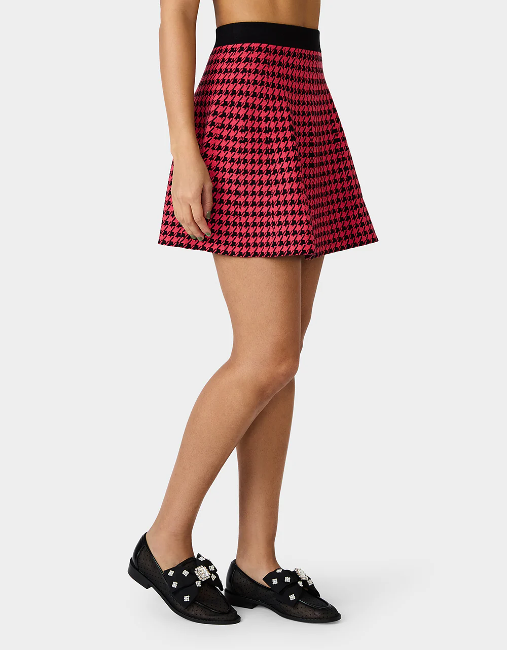 HOT IN HOUNDSTOOTH SET PINK MULTI - Image 8
