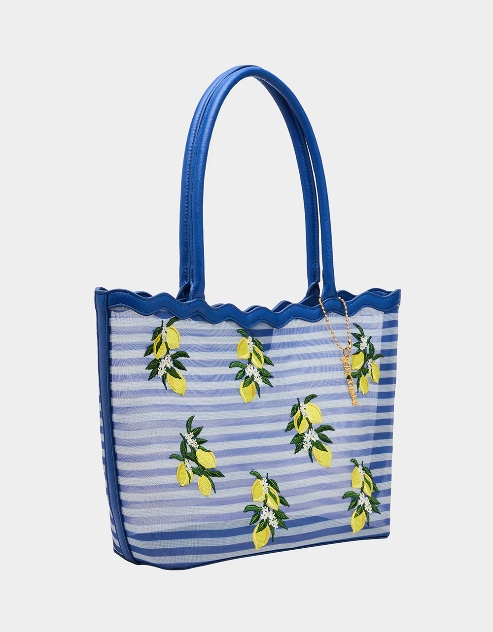 MESHIN AROUND TOTE BLUE/STRIPE - Image 2