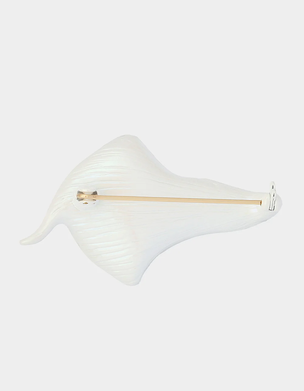 CALLA LILY BROOCH WHITE - Image 3