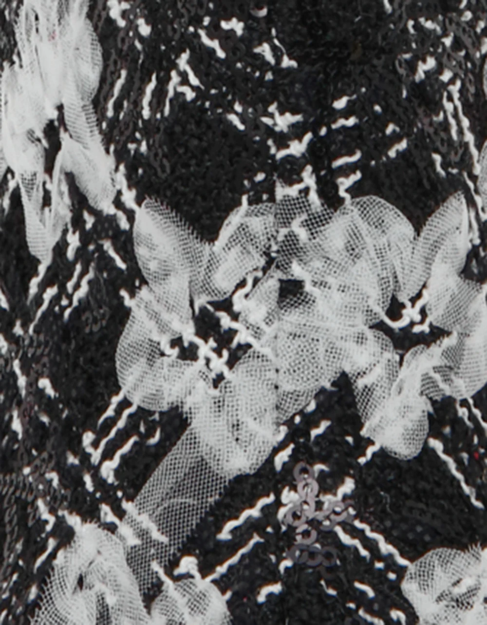 MAXXINE BLACK WHITE MULTI - Image 8