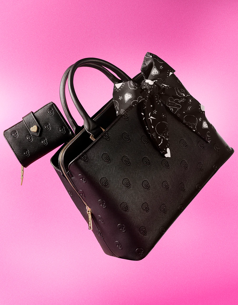 SKULLICIOUS SATCHEL/WALLET BUNDLE - Image 2