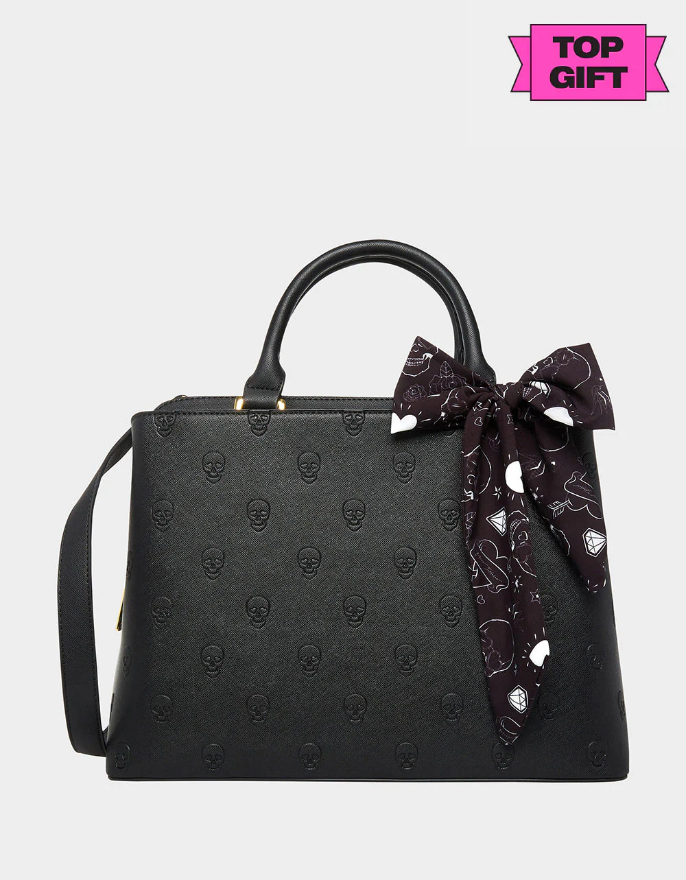 SKULLICIOUS SATCHEL BLACK | RE:LUV - Image 9